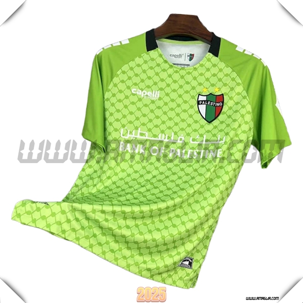 T Shirt Allenamento Palestinese Verde 2025 2026
