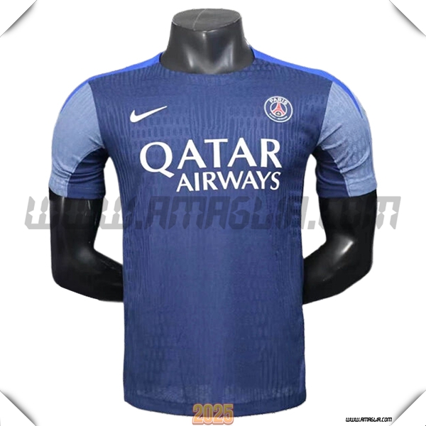 T Shirt Allenamento PSG Blu 2025 2026 -03