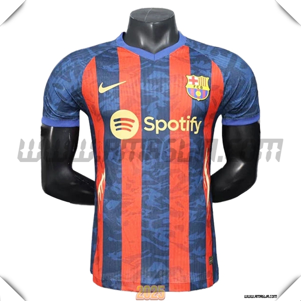 T Shirt Allenamento FC Barcellona Blu/Rosso 2025 2026