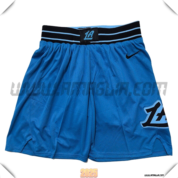 Pantaloncini NBA Los Angeles Clippers 2025/26 Blu/Nero -02