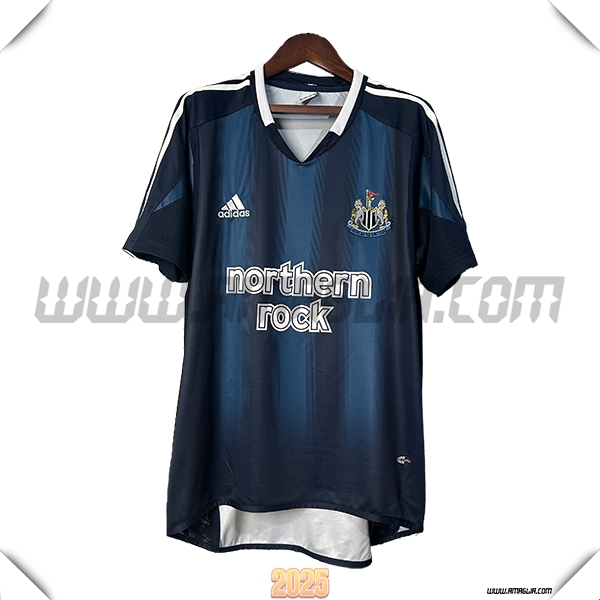 Seconda Maglia Retro Newcastle United 2005/2006 Blu Marino