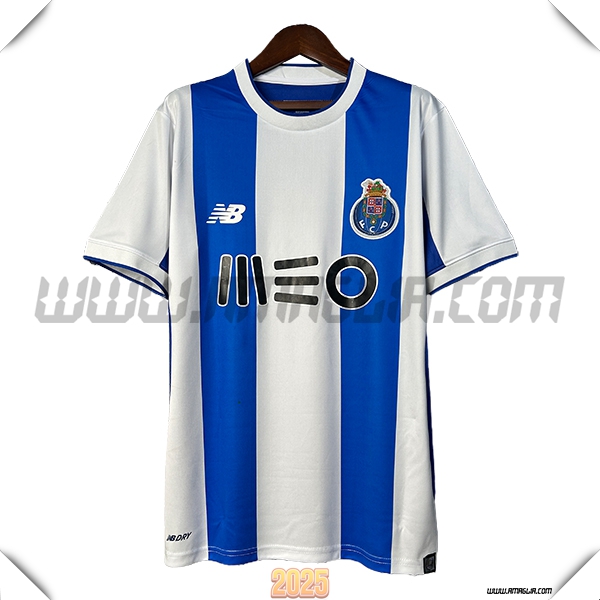 Prima Maglia Retro FC Porto 2017/2018 Bianco/Blu
