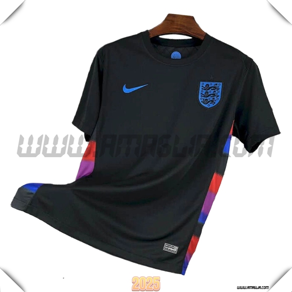 Seconda Maglia Squadra Inghilterra 2025 2026 Nero