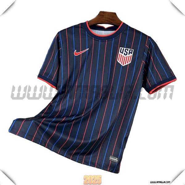 Seconda Maglia Squadra STATI UNITI 2025 2026 Nero