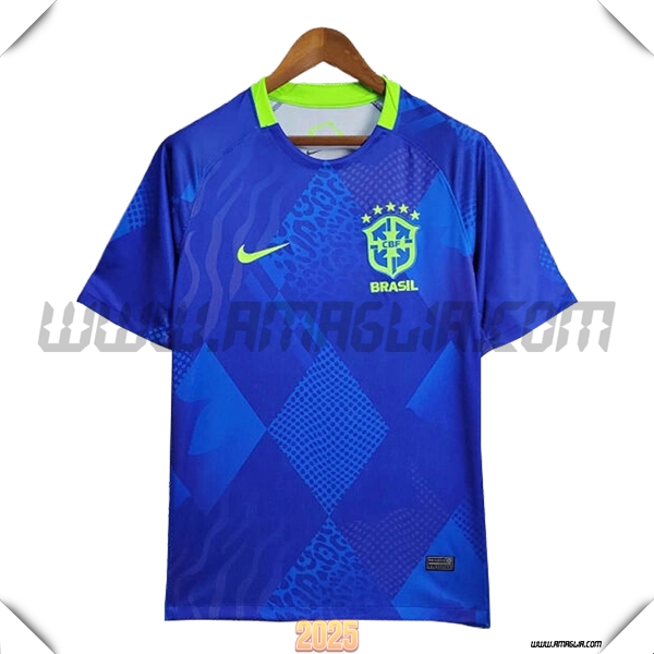 Seconda Maglia Squadra Brasile 2025 2026 Blu