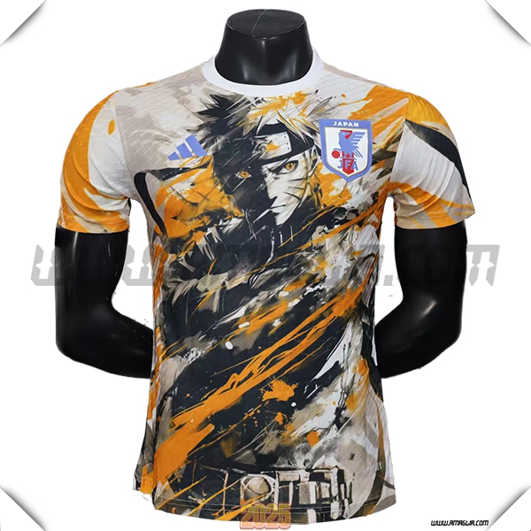 Maglia Squadra Japon Edizione Speciale Arancia 2025 2026