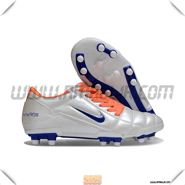 Nike Scarpe Da Calcio T90 FG Grigio/Blu/Arancia