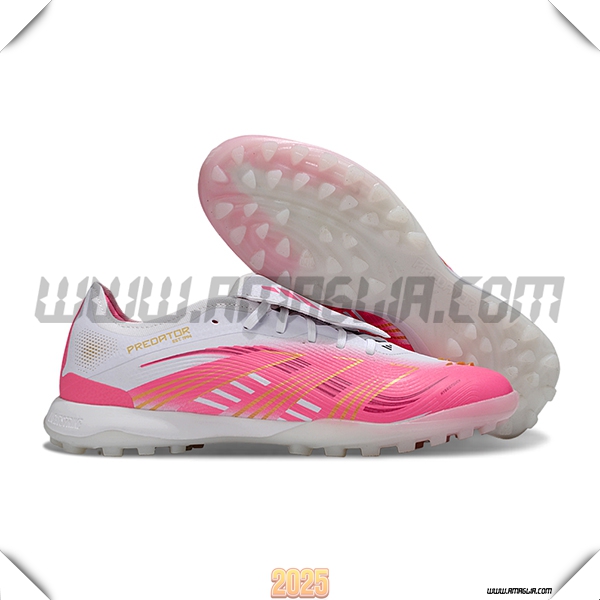 Adidas Scarpe Da Calcio PREDATOR LEAGUE FT TURF Rosa/Bianco