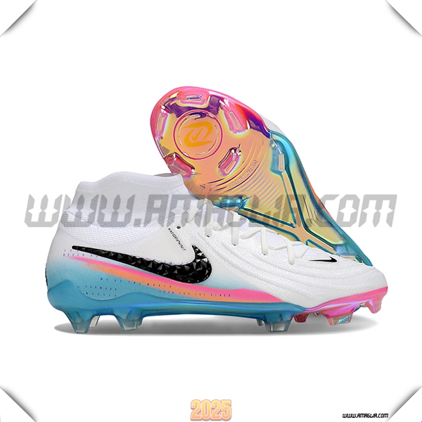 Nike Scarpe Da Calcio Phantom Luna Elite NU FG Phantom Luna Elite NU FG Bianco/Nero/Rosa/Blu