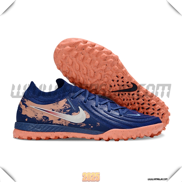 Nike Scarpe Da Calcio Phantom GX II EliteTF Blu/Rosa