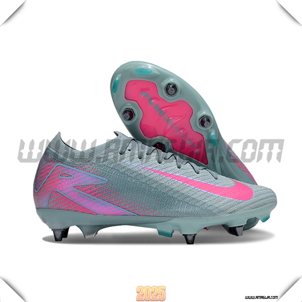 Nike Scarpe Da Calcio AIR ZOOM MERCURIAL VAPOR XVI ELITE SG-PRO Verde/Rosa