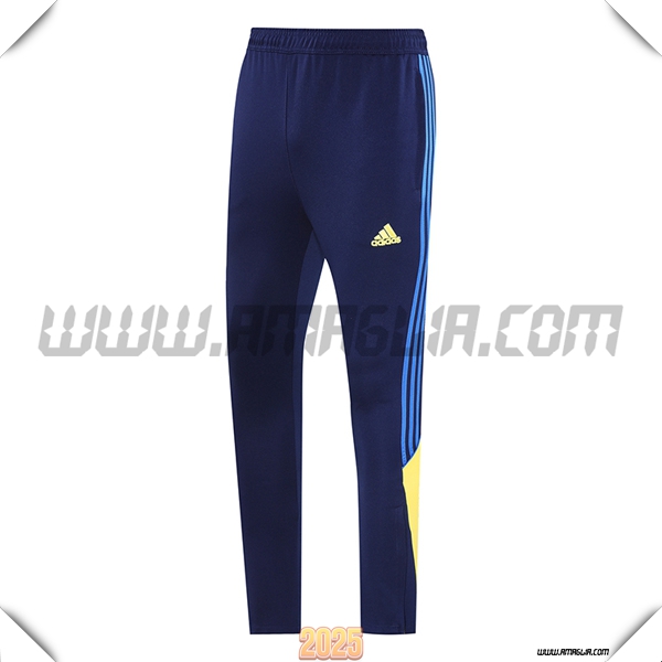 Pantaloni Da Allenamento Boca Juniors Blu/Giallo 2025 2026 -02