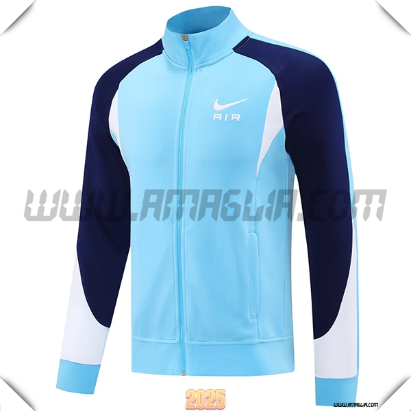 Giacca Calcio Nike Blu/Bianco 2025 2026 -04