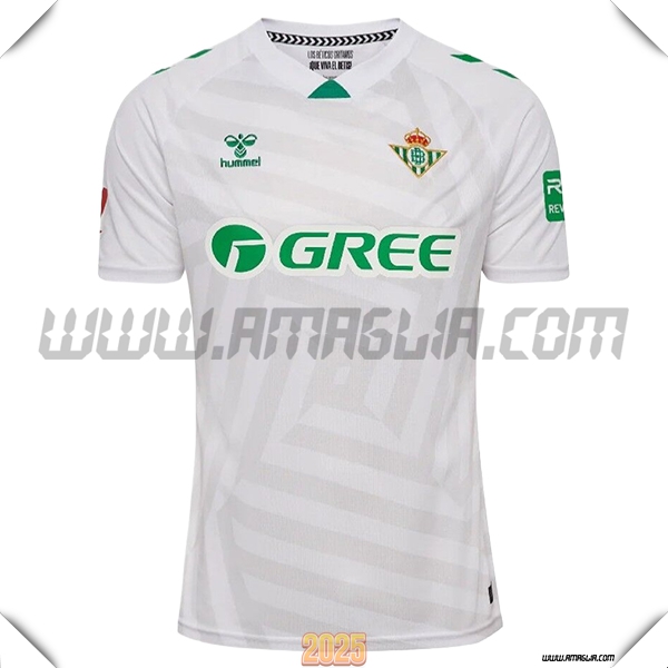 Maglia Calcio Portiere Real Betis 2025 2026 Bianco