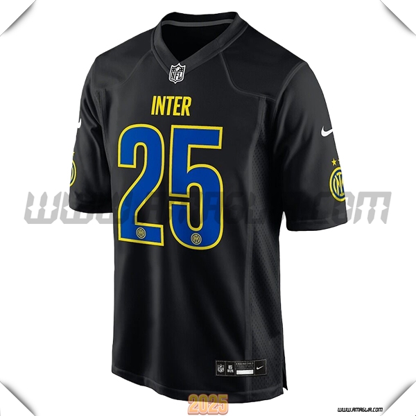 Maglia Calcio Inter Milan x NFL Edizione Speciale Nero 2025 2026