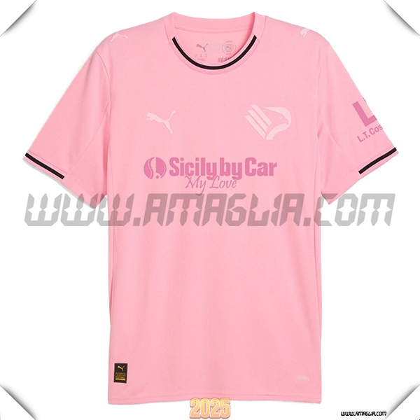 Nuovo Maglia da Palermo Prima 2025 2026 Rosa