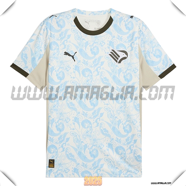 Nuovo Maglia da Palermo Terzo 2025 2026 Bianco/Blu