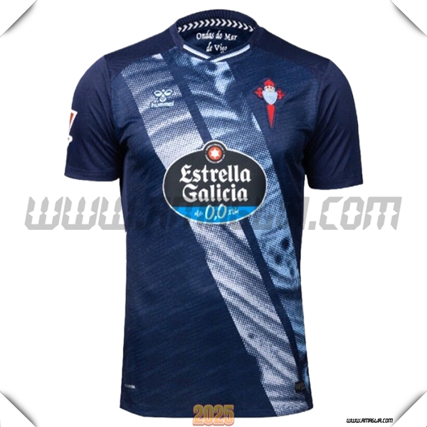 Nuovo Maglia da Celta Vigo Seconda 2025 2026 Blu Marino