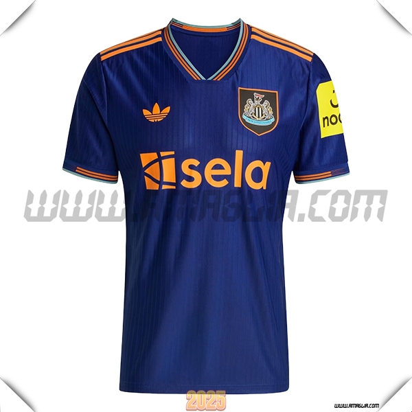 Nuovo Maglia da Newcastle United Terzo 2025 2026 Blu Marino