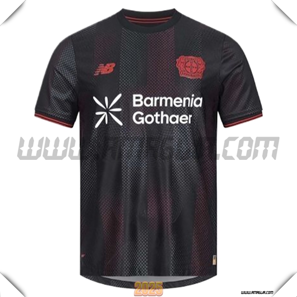 Nuovo Maglia da Bayer 04 Leverkusen Prima 2025 2026 Nero