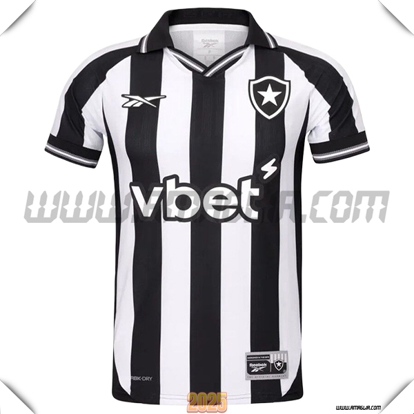 Nuovo Maglia da Botafogo Prima 2025 2026 Bianco/Nero