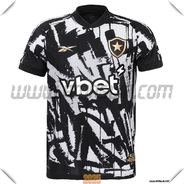 Nuovo Maglia da Botafogo Quarto 2025 2026 Bianco/Nero