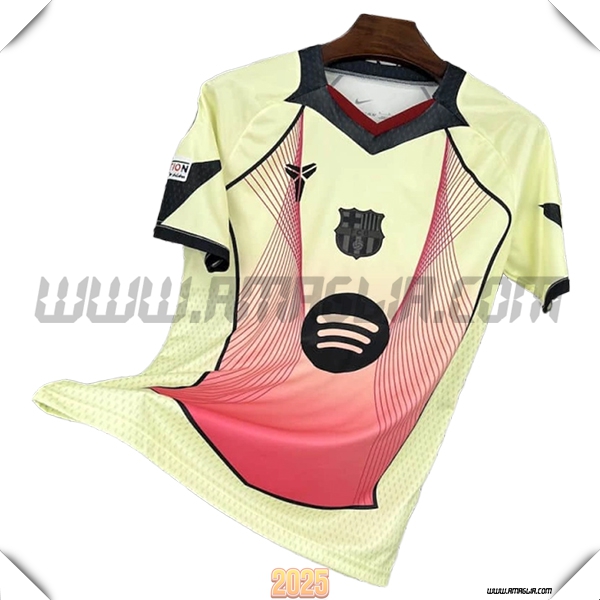 Maglia Calcio FC Barcellona Edizione Speciale GIALLO 2025 2026