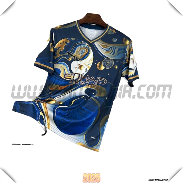 Maglia Calcio Manchester City Edizione Speciale Blu 2025 2026
