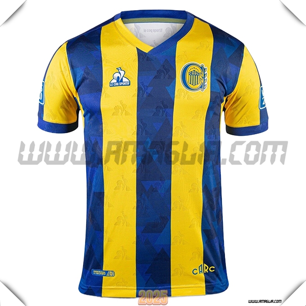 Nuovo Maglia da Rosario Central Prima 2025 2026 GIALLO/Blu