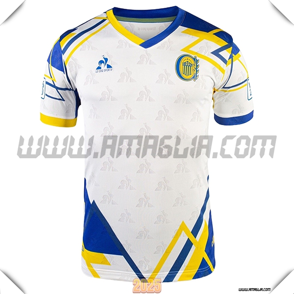 Nuovo Maglia da Rosario Central Seconda 2025 2026 Bianco
