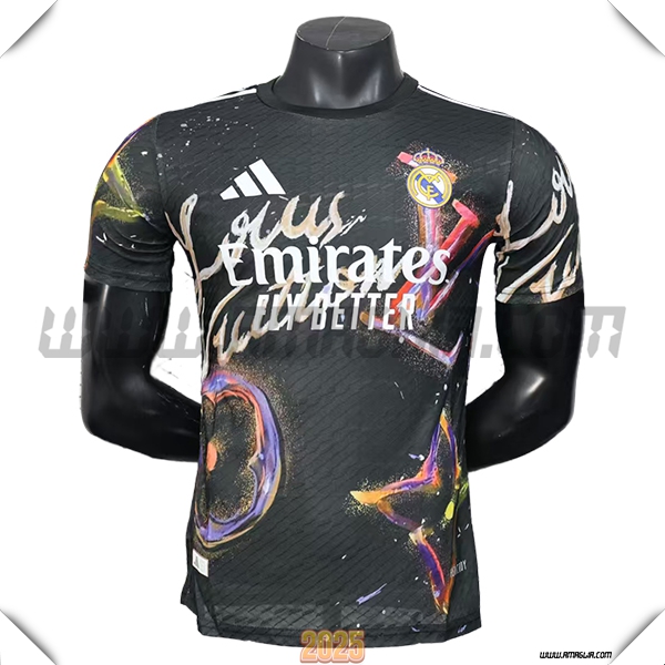 Maglia Calcio Real Madrid Edizione Speciale Nero 2025 2026