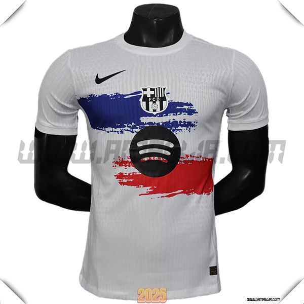 Maglia Calcio FC Barcellona Edizione Speciale Bianco 2025 2026