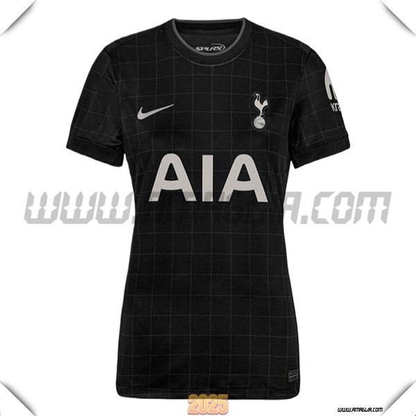 Nuovo Maglia da Tottenham Hotspurs Donne Seconda 2025 2026 Nero