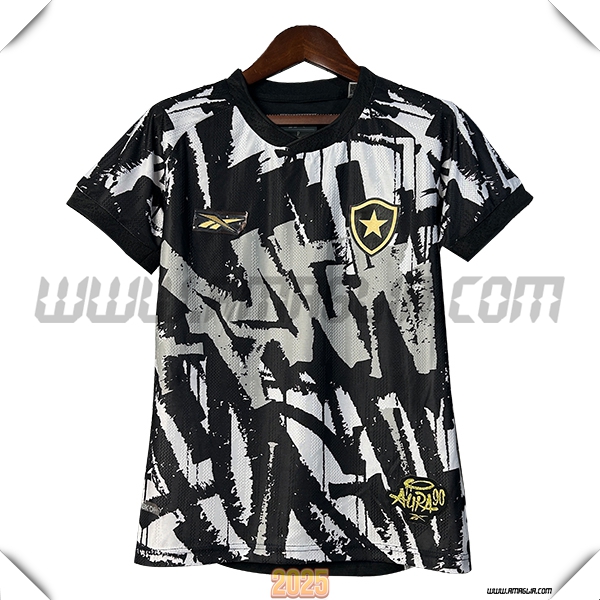Nuovo Maglia da Botafogo Donne Quarto 2025 2026 Nero