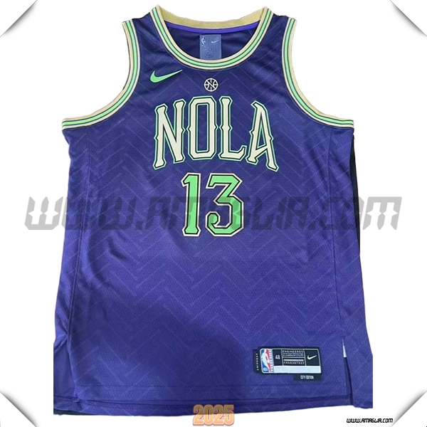 Maglia New Orleans Pelicans (POOLE #13) 2025/26 viola
