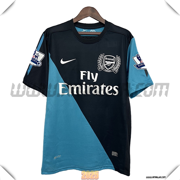 Seconda Maglia Retro Arsenal 2011/2012 Verde/Nero