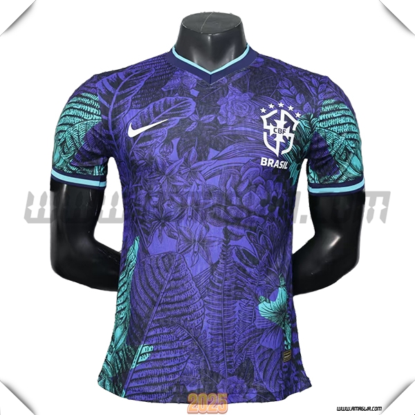 Maglia Squadra Brasile Edizione Speciale Viola/Verde 2025 2026