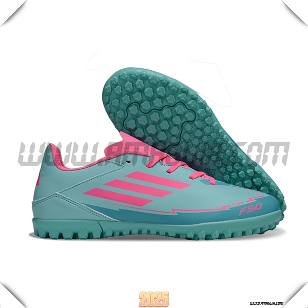 Adidas Scarpe Da Calcio F50 CLUB TF Verde/Rosa