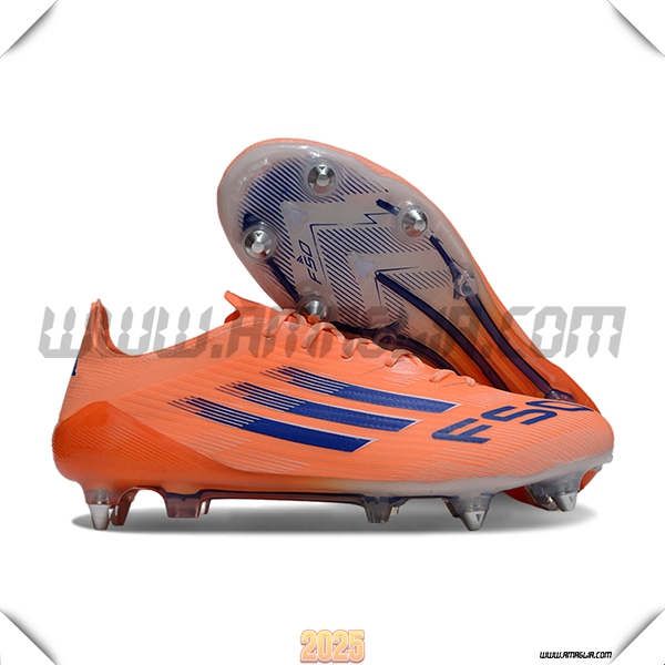 Adidas Scarpe Da Calcio F50 ELITE SG Arancia/viola -02