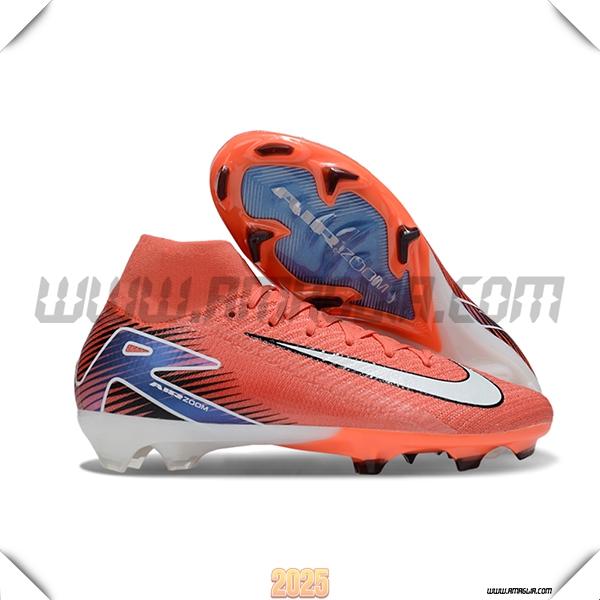 Nike Scarpe Da Calcio Air Zoom Mercurial Superfly IIX Elite FG Arancia/Bianco/Blu