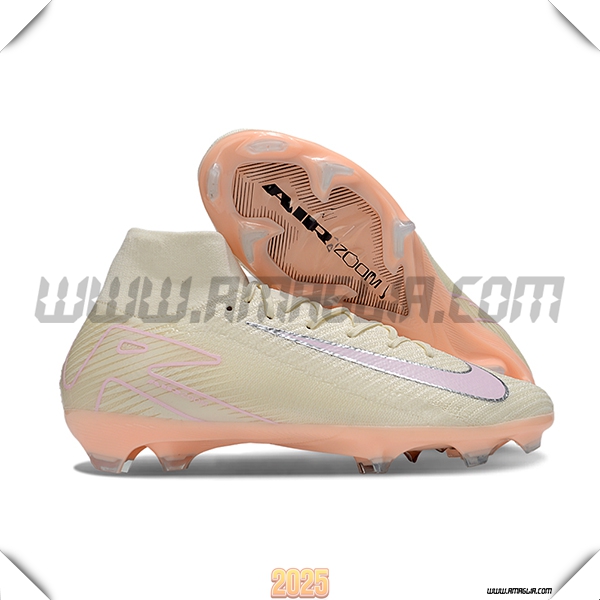 Nike Scarpe Da Calcio Air Zoom Mercurial Superfly IIX Elite FG Giallo/Rosa