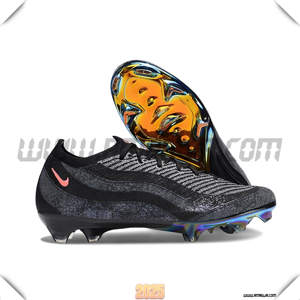 Nike Scarpe Da Calcio AIR Zoom Mercurial Vapor 16 Elite AIR MAX 95 XXV FG Nero -02