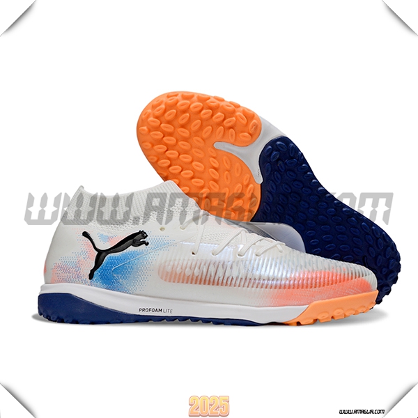 PUMA Scarpe Da Calcio FUTURE 8 ULTIMATE TF Bianco/Arancia