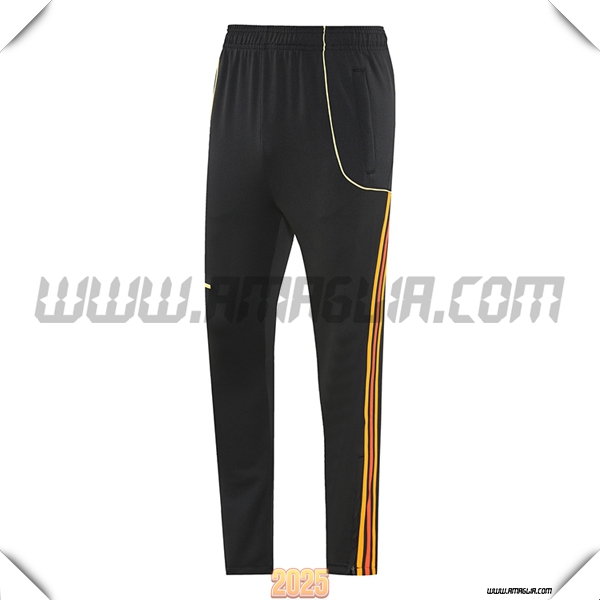 Pantaloni Da Allenamento Arsenal Nero/Arancia/Rosso 2025 2026
