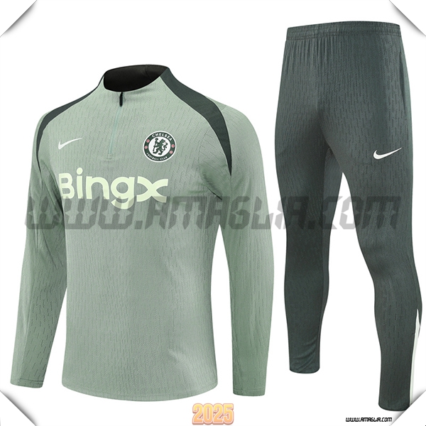 Tuta Calcio FC Chelsea Verde 2025 2026