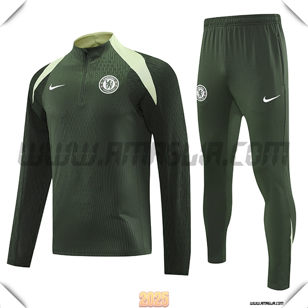 Tuta Calcio FC Chelsea Verde 2025 2026 -02