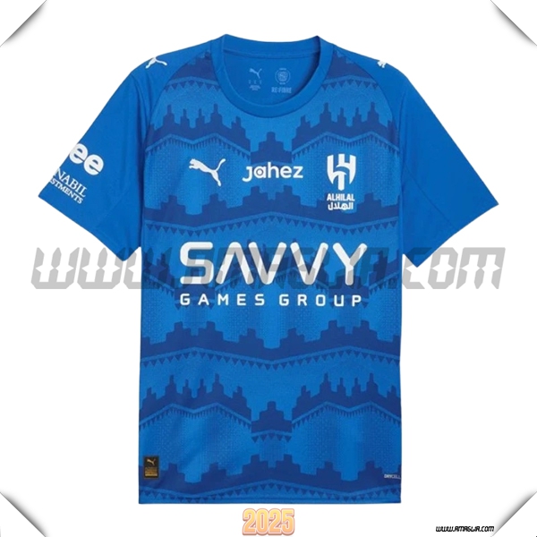 Nuovo Maglia da Al-Hilal Prima 2025 2026 Blu