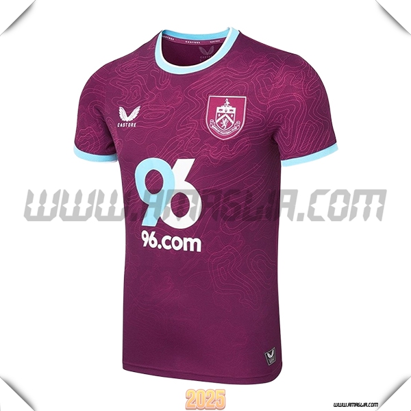 Nuovo Maglia da Burnley Prima 2025 2026 Viola