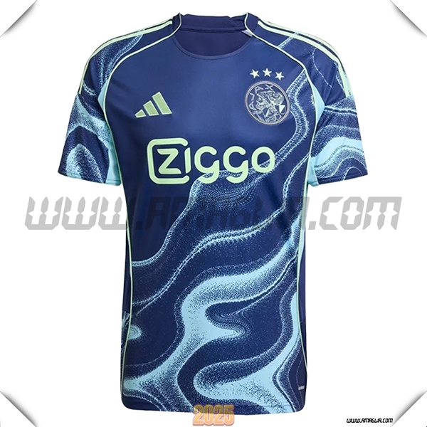 Nuovo Maglia da AFC Ajax Seconda 2025 2026 Blu marina