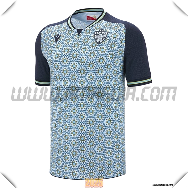 Nuovo Maglia da UD Almeria Seconda 2025 2026 Bianco/Nero